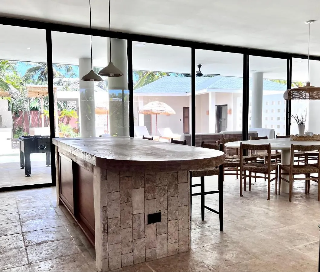 فيلة Kaikai Beach House, Un Lujo En El Caribe لاس تاريناس